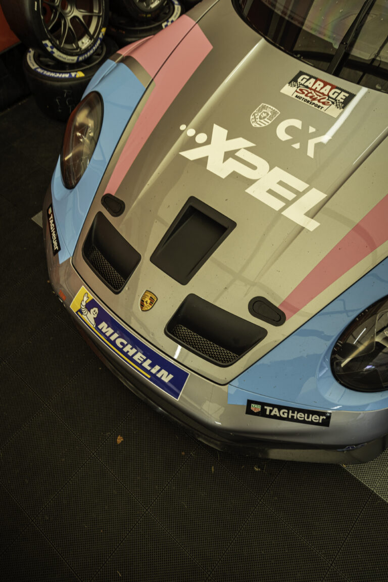 Porsche Cup racing 911 GT3 race car XPEL ppf